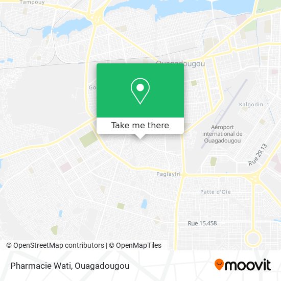 Pharmacie Wati map