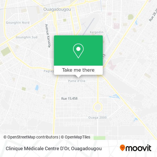 Clinique Médicale Centre D'Or map