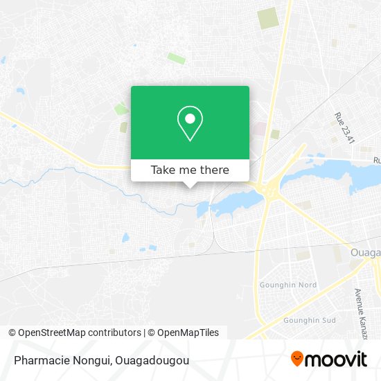 Pharmacie Nongui map