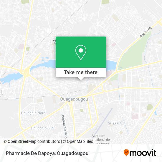 Pharmacie De Dapoya map