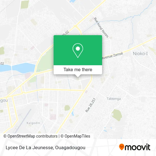 Lycee De La Jeunesse map