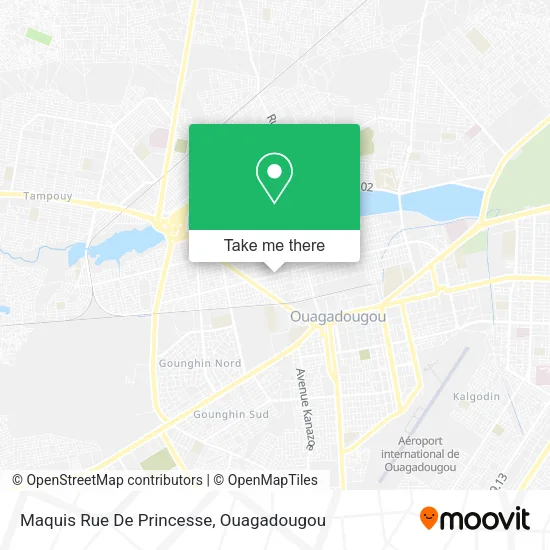 Maquis Rue De Princesse map