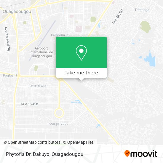 Phytofla Dr. Dakuyo map