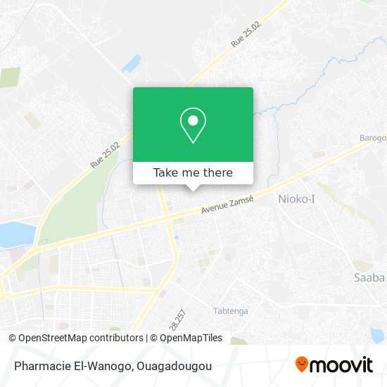 Pharmacie El-Wanogo map
