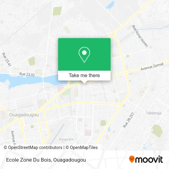 Ecole Zone Du Bois map
