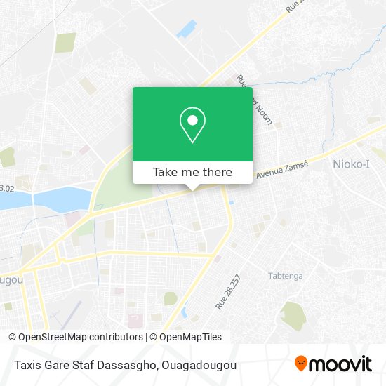 Taxis Gare Staf Dassasgho map