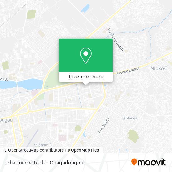 Pharmacie Taoko map