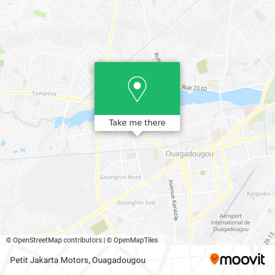 Petit Jakarta Motors map