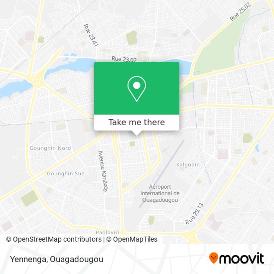Yennenga map