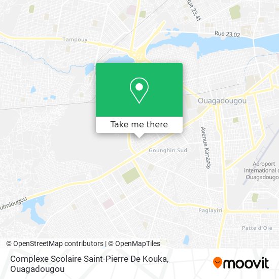 Complexe Scolaire Saint-Pierre De Kouka map