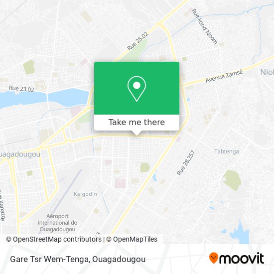 Gare Tsr Wem-Tenga map