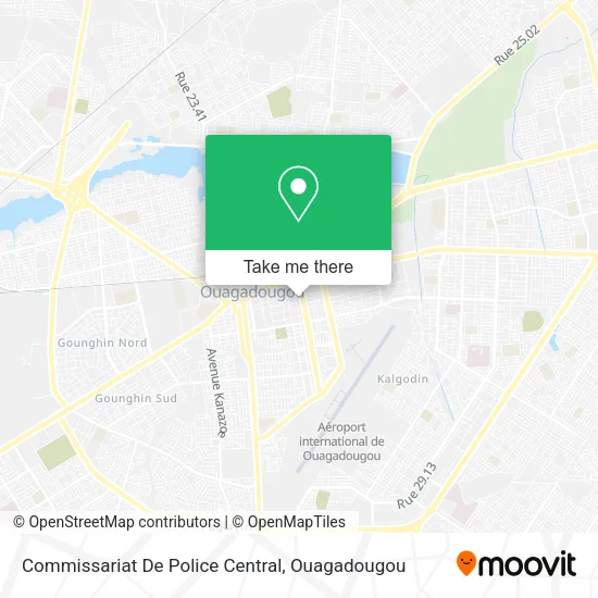 Commissariat De Police Central map