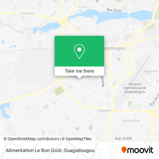 Alimentation Le Bon Goût map