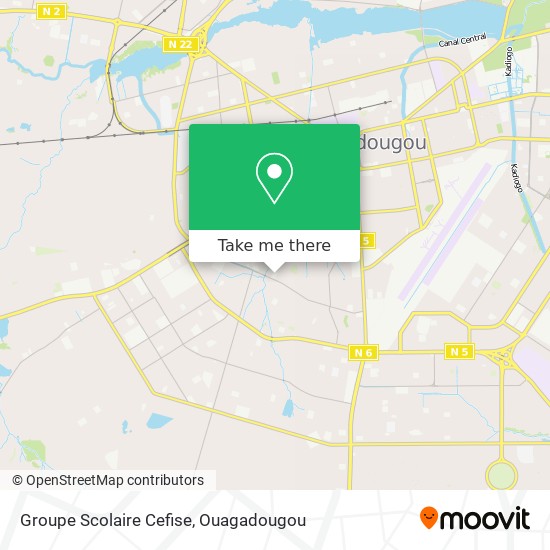 Groupe Scolaire Cefise map