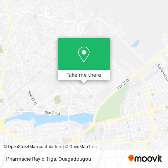 Pharmacie Rayib-Tiga map