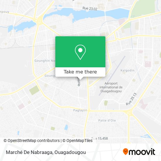 Marché De Nabraaga map