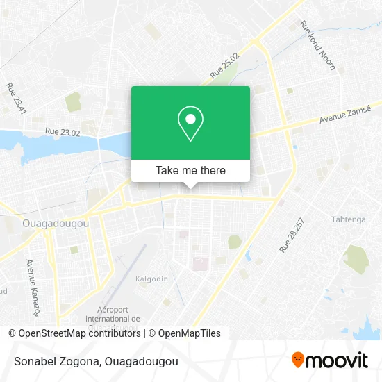 Sonabel Zogona map