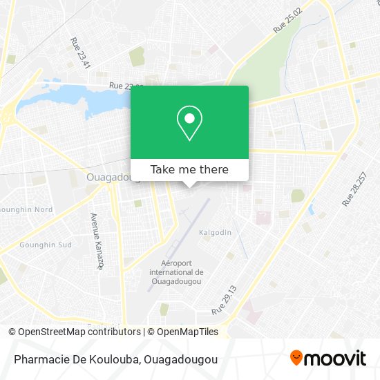 Pharmacie De Koulouba map