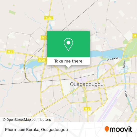 Pharmacie Baraka map