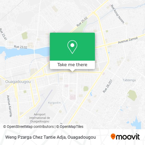 Weng Pzarga Chez Tantie Adja map