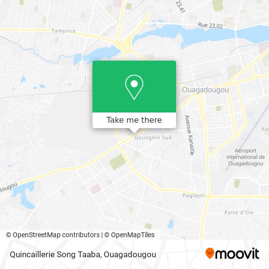 Quincaillerie Song Taaba map
