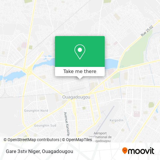 Gare 3stv Niger map