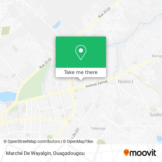 Marché De Wayalgin map