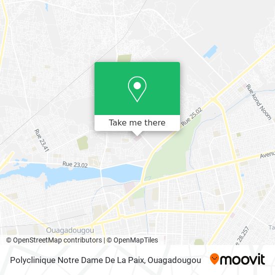 Polyclinique Notre Dame De La Paix map