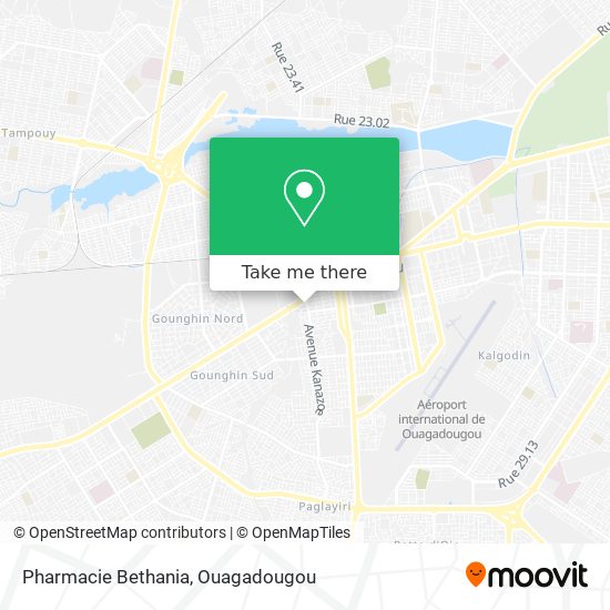Pharmacie Bethania map