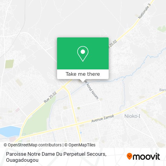 Paroisse Notre Dame Du Perpetuel Secours map