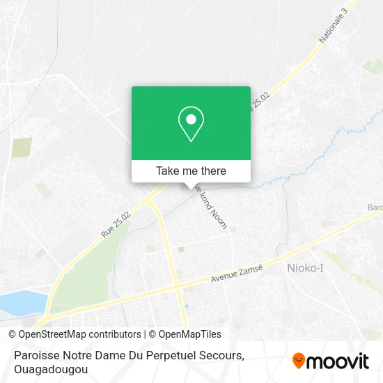 Paroisse Notre Dame Du Perpetuel Secours map