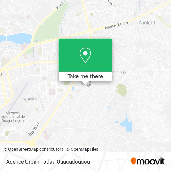 Agence Urban Today map