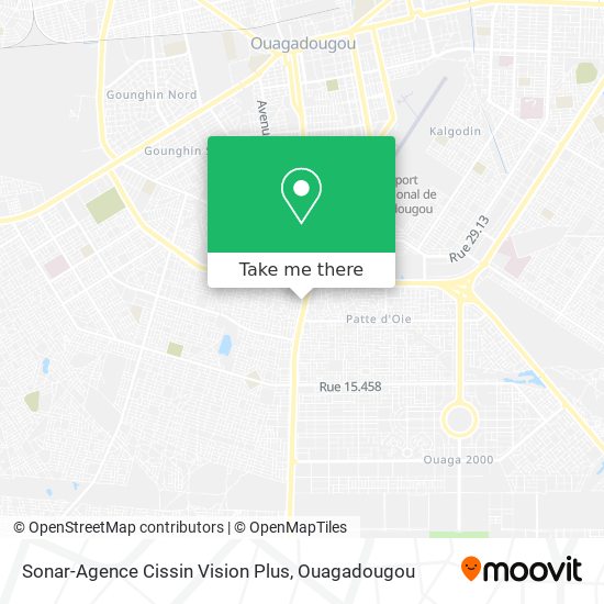 Sonar-Agence Cissin Vision Plus map
