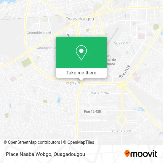 Place Naaba Wobgo map
