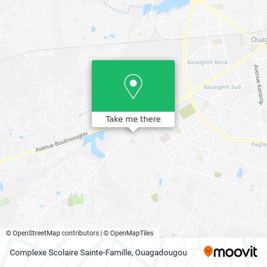 Complexe Scolaire Sainte-Famille map