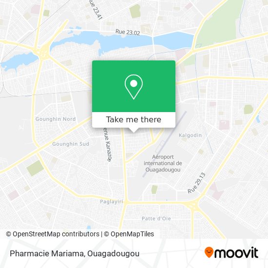 Pharmacie Mariama map