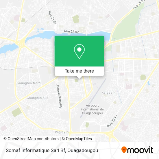 Somaf Informatique Sarl Bf map