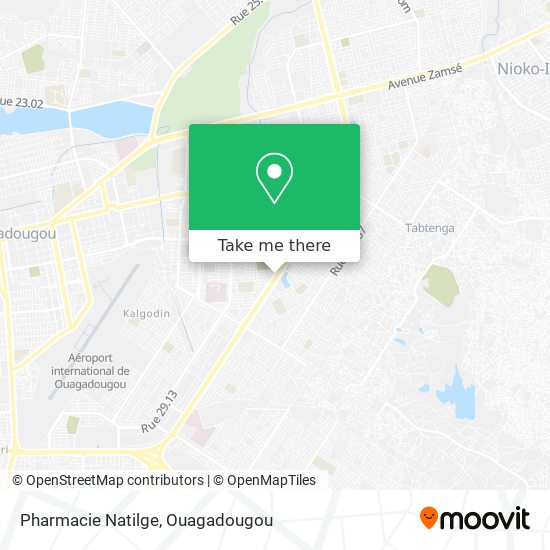 Pharmacie Natilge map