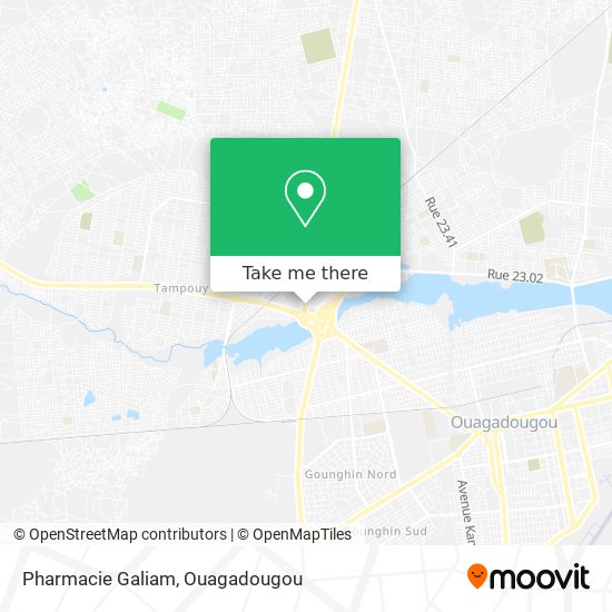 Pharmacie Galiam map