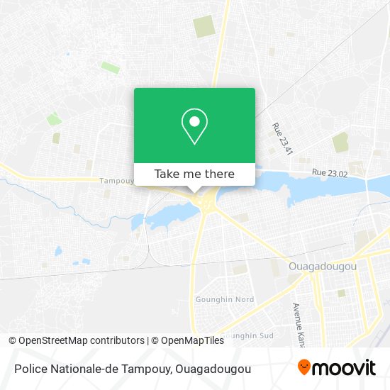 Police Nationale-de Tampouy map