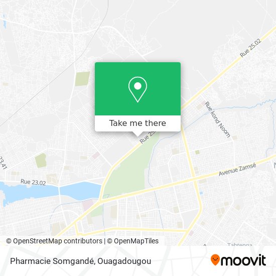 Pharmacie Somgandé map