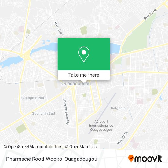 Pharmacie Rood-Wooko map