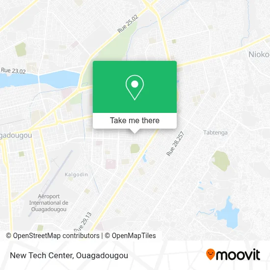 New Tech Center map