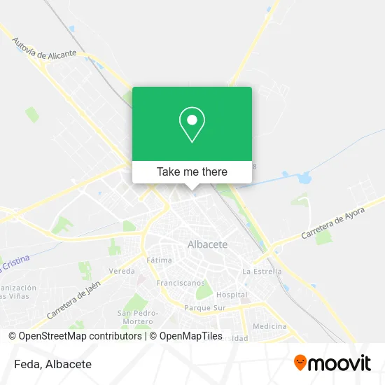 Feda map