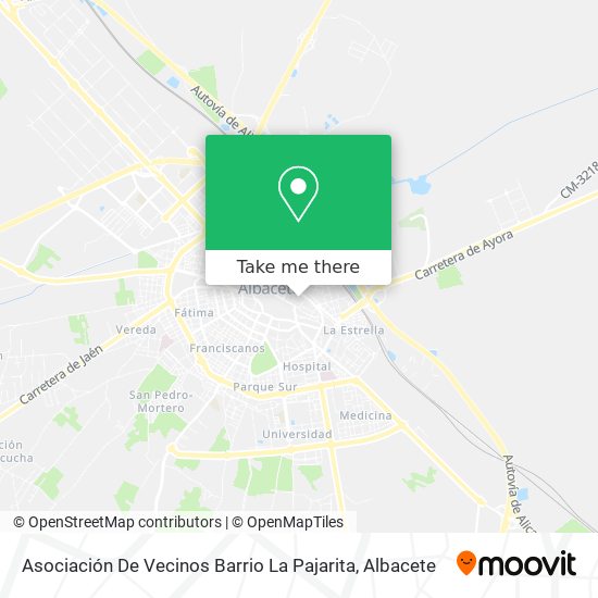 Asociación De Vecinos Barrio La Pajarita map