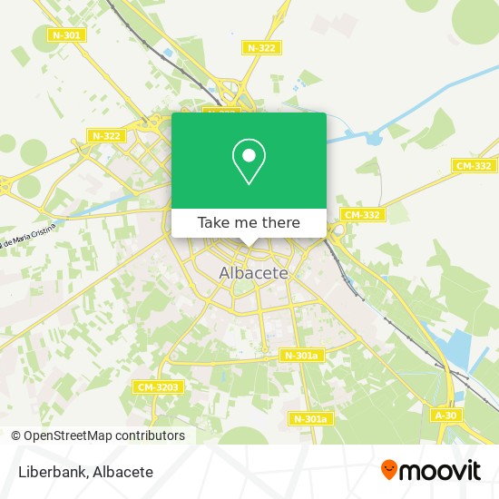 Liberbank map