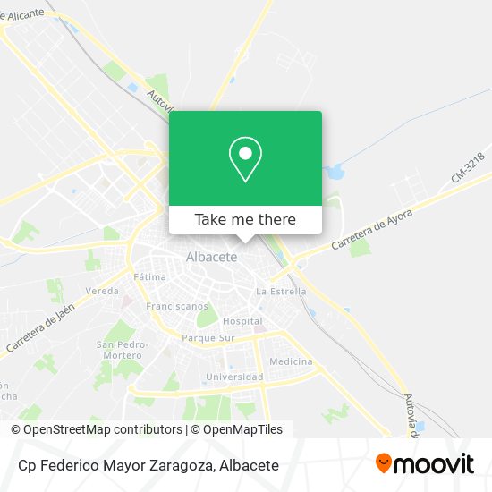 Cp Federico Mayor Zaragoza map