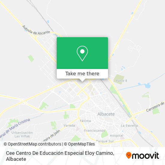 Cee Centro De Educación Especial Eloy Camino map