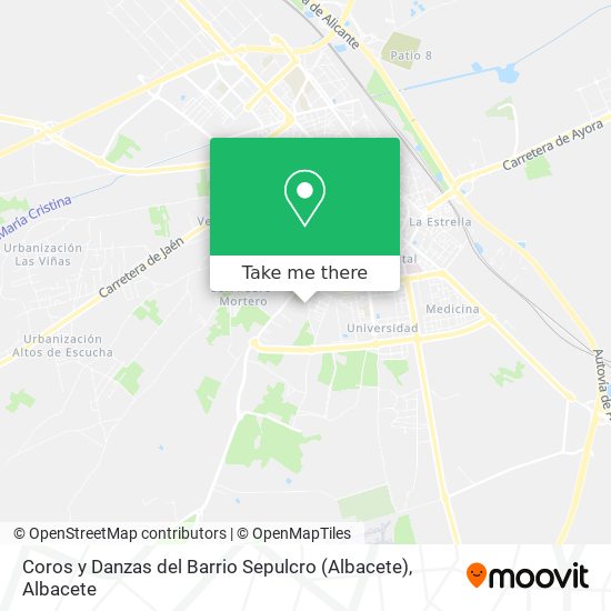 Coros y Danzas del Barrio Sepulcro (Albacete) map