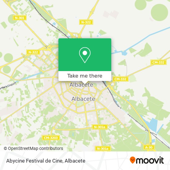 Abycine Festival de Cine map
